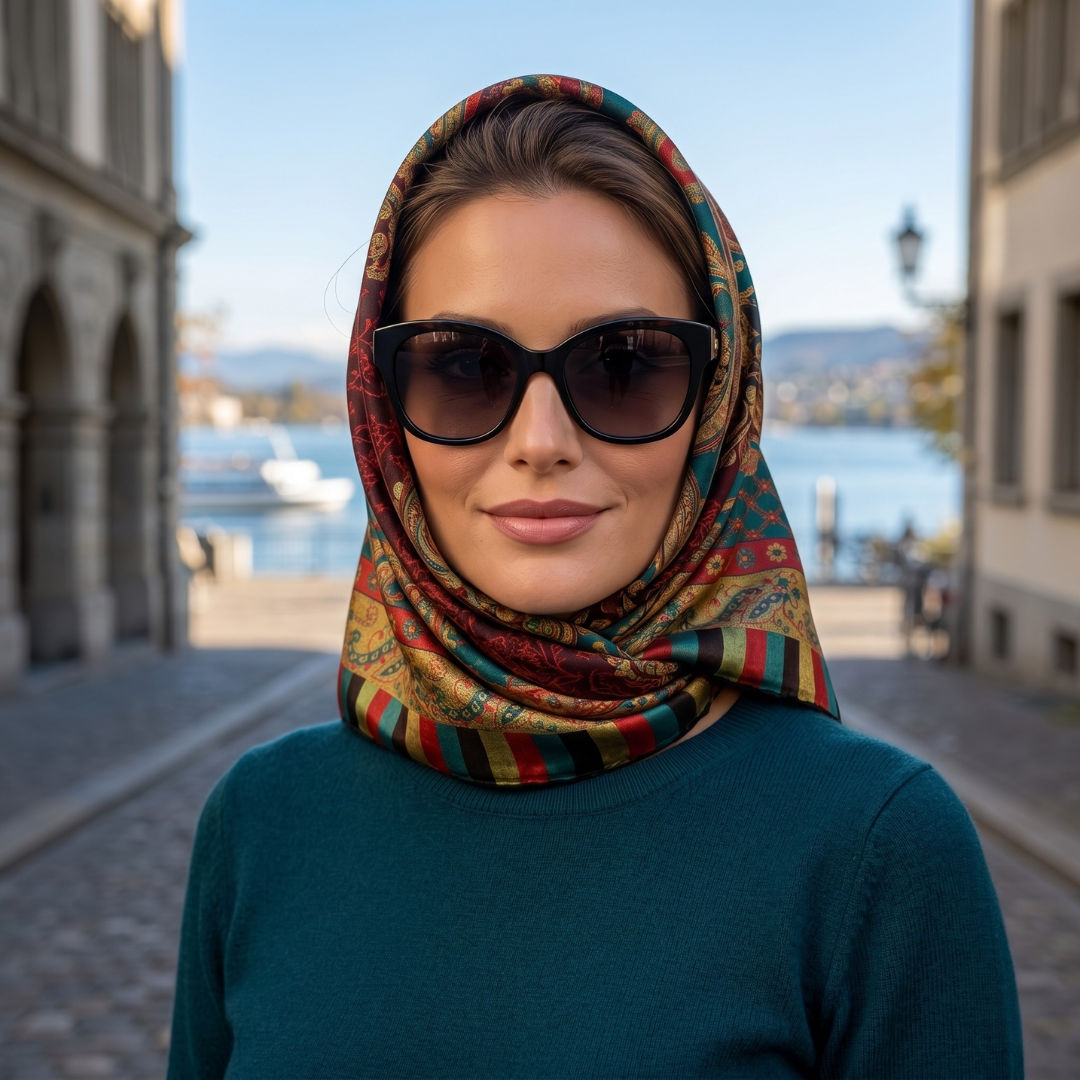 Ethnic Viscose Scarf